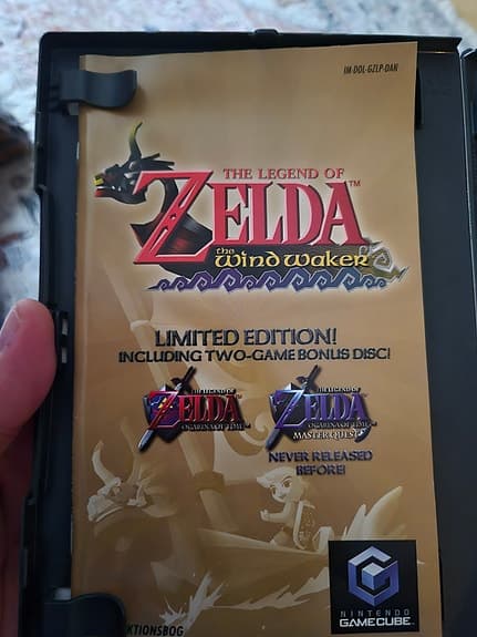 Nintendo GameCube The Legend of Zelda The Wind Waker Limited Edition spel