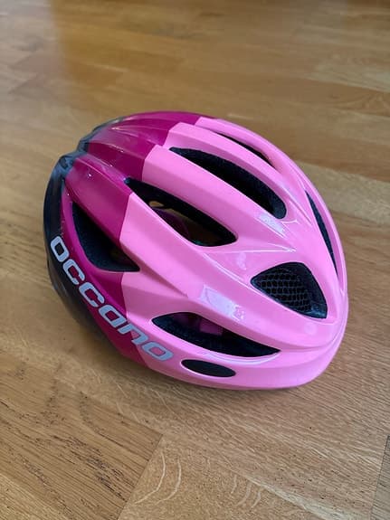 Cykelhjälm Occano, stl 51–55 cm rosa,