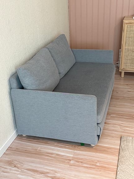 FRIDHULT Bäddsoffa, Ljusgrå från IKEA