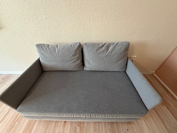FRIDHULT Bäddsoffa, Ljusgrå från IKEA