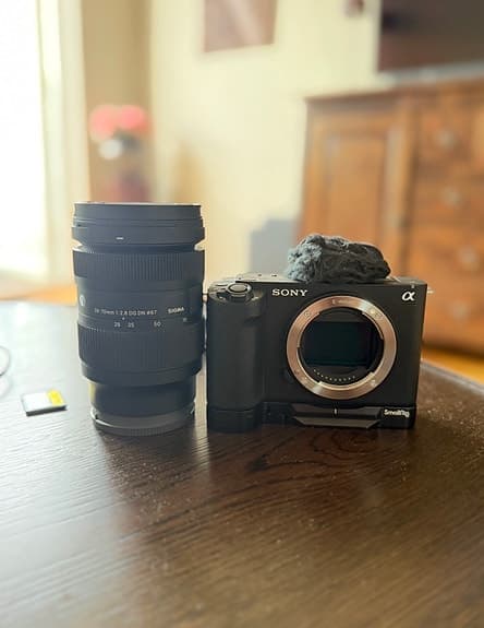 Sony ZV-E1 + Objektiv med tillbehör