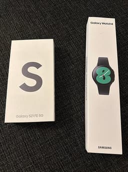 Samsung Galaxy S21 FE 5G mobil 128 GB + Galaxy Watch