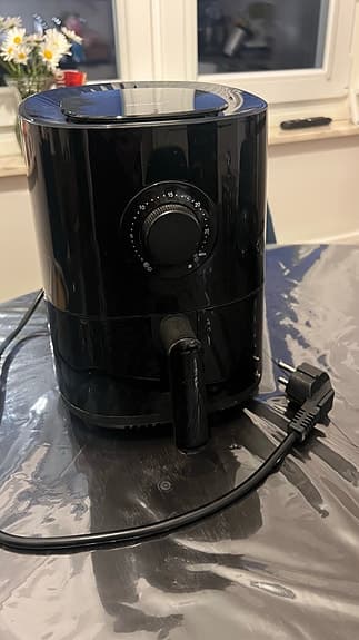 Menuett airfryer svart
