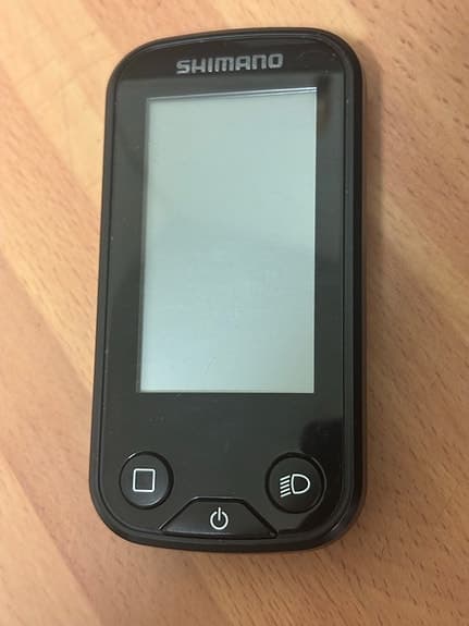 Shimano SC-E6100 cykeldator svart