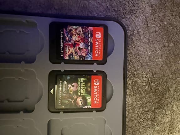Nintendo Switch konsol med Joy-Con neon röd/blå