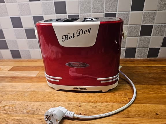 Ariete Hot Dog brödrost röd