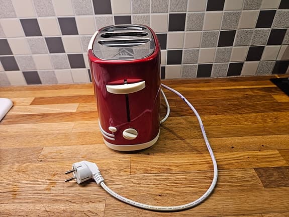 Ariete Hot Dog brödrost röd