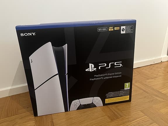 Playstation 5 Digital Edition Nyskick - Kvitto