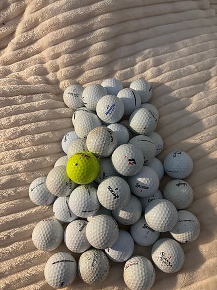Golfbollar 60 st blandade märken