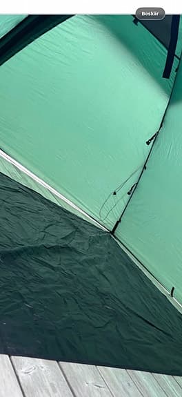 Hilleberg Staika med footprint, endast provat - ej använt