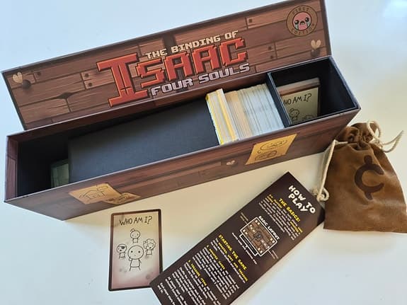 The Binding of Isaac Four Souls brädspel