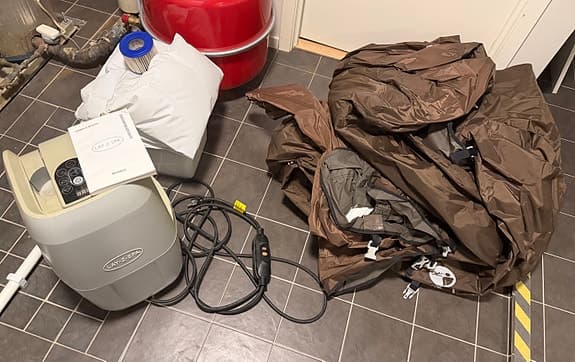 Lay-Z-Spa uppblåsbart spabad