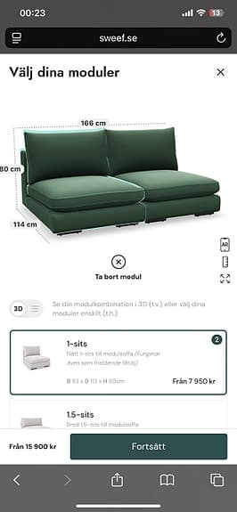 Sweef soffa