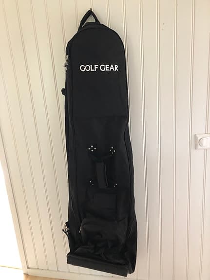 Golf Gear golfbag resväska svart