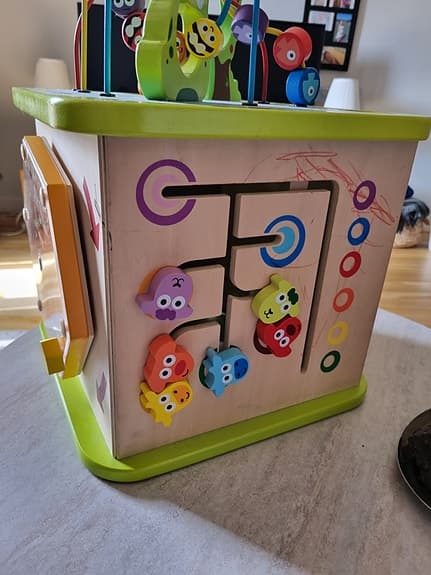Aktivutets PLAY CUBE för barn