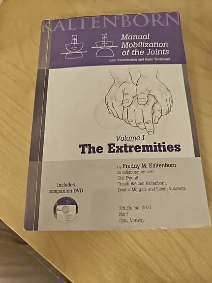 Manual Mobilization of the Joints Volume I The Extremities medicinbok