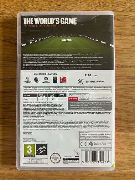 Nintendo Switch FIFA 23 spel