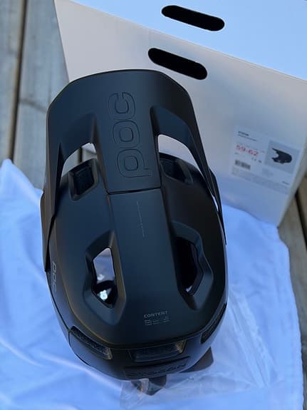 POC Otocon cykelhjälm fullface 59–62 svart