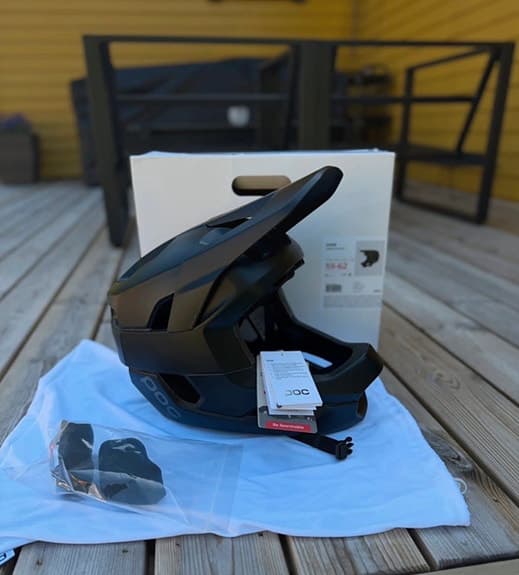 POC Otocon cykelhjälm fullface 59–62 svart