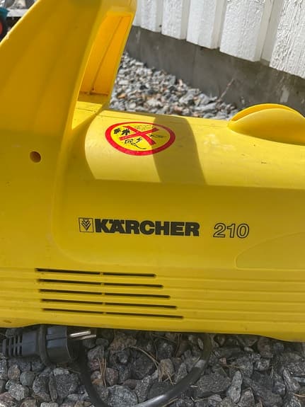 Kärcher 210 högtryckstvätt