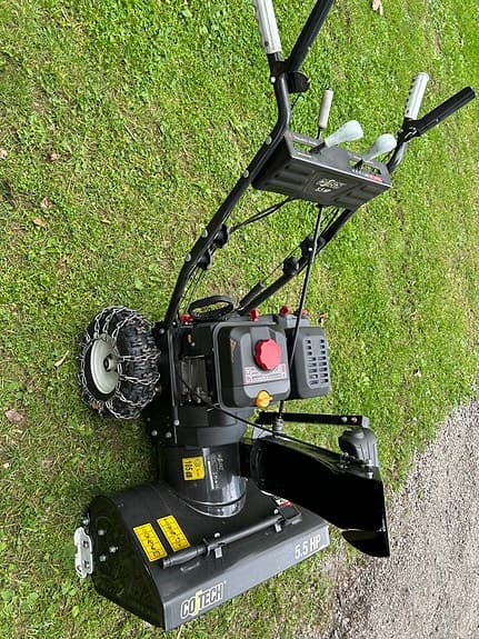 COTECH 5.5 HP snöslunga bensin svart