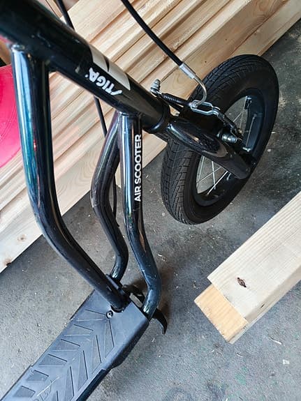 Stiga sparkcykel svart 2 st