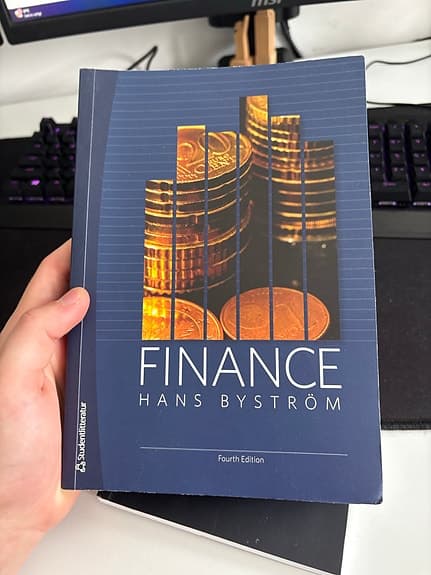 Finance – Hans Byström lärobok i företagsekonomi/nationalekonomi