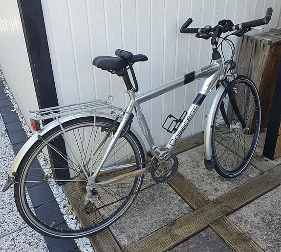 Crescent herrcykel 28" M silver
