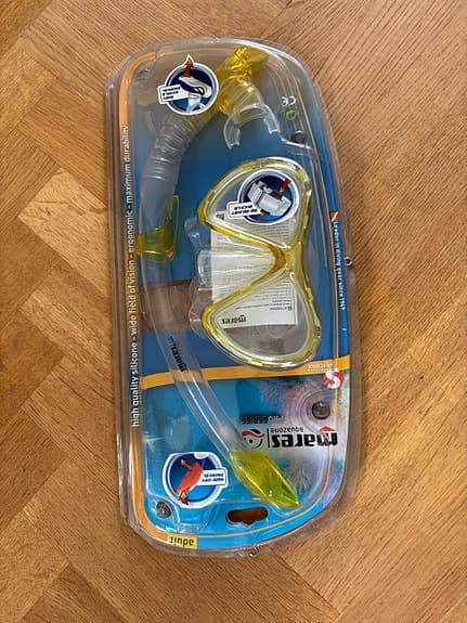 MARES aquazone Proseries cyclop och snorkelset adult