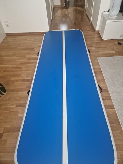 Kayoba airtrack blå gymnastikmatta