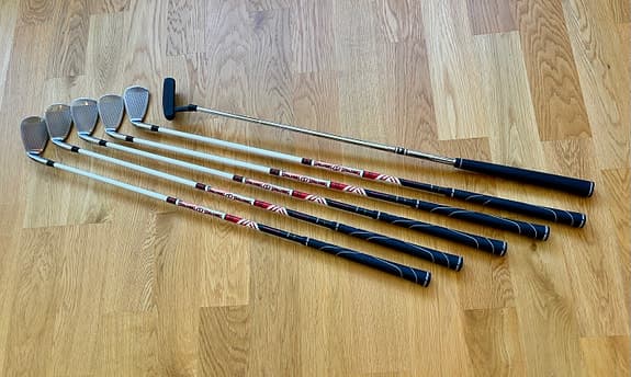 Spalding Executive järnset 7–SW + putter