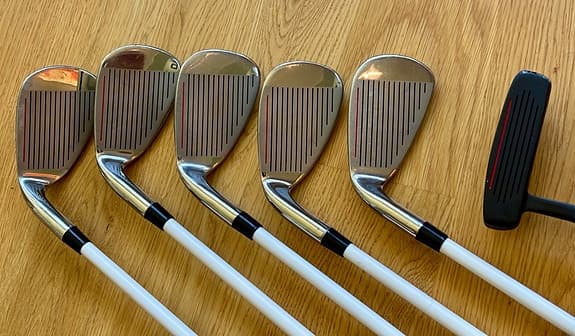 Spalding Executive järnset 7–SW + putter