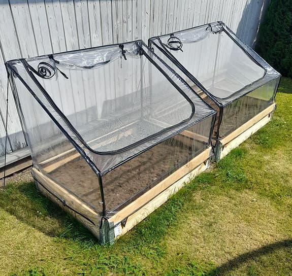 Komplett växthus i nyskick