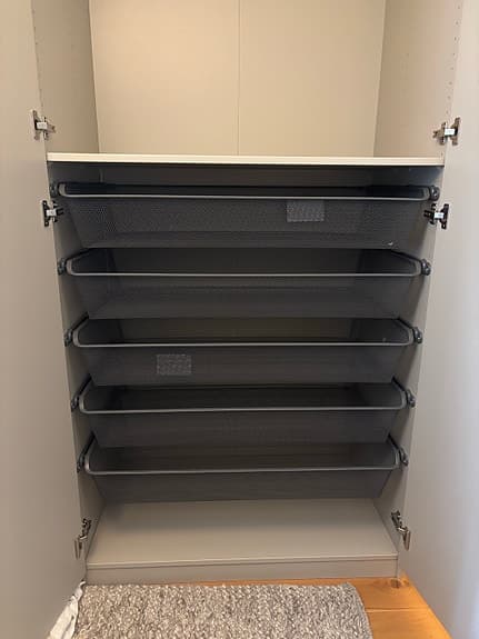 Pax utdragslådor mesh