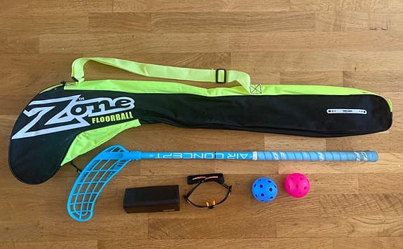 Zone Air Concept innebandypaket – mycket fint skick