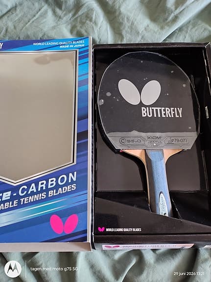 säljer flera bordtennis rack i separata annonser; Butterfly Innerforce L ALC.S