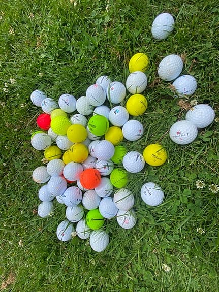 65st Wilson golfbollar