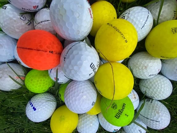 65st Wilson golfbollar