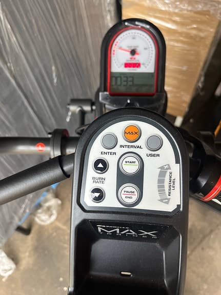 Bowflex Max Trainer crosstrainer M3 svart/röd