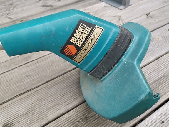 Black & Decker grästrimmer grön
