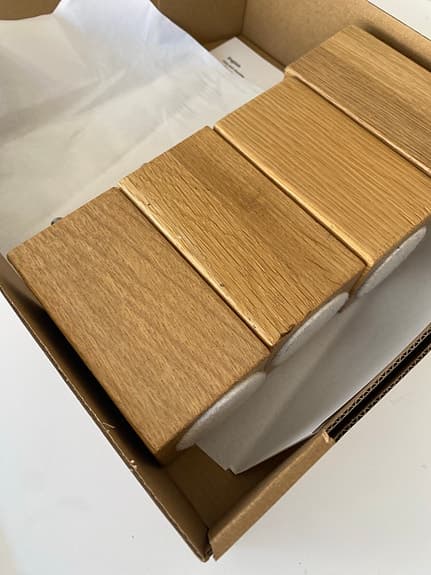 IKEA sängben trä 10 cm