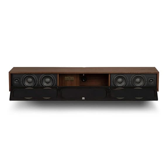 Lemus Home Artistic -  soundbar högtalare valnöt