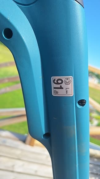 Makita DUR181 grästrimmer 18V blå