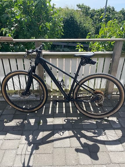 Svart mountainbike 29" stl L unisex svart