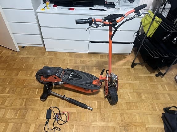 Elscooter Nitrox OR1600 Dirt 1600W 48V – Uppgraderad till litium