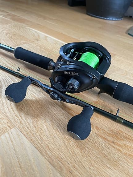 Abu Garcia Beast haspelspö med rulle