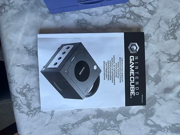 Nintendo GameCube spelkonsol lila