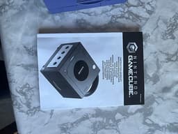 Nintendo GameCube spelkonsol lila