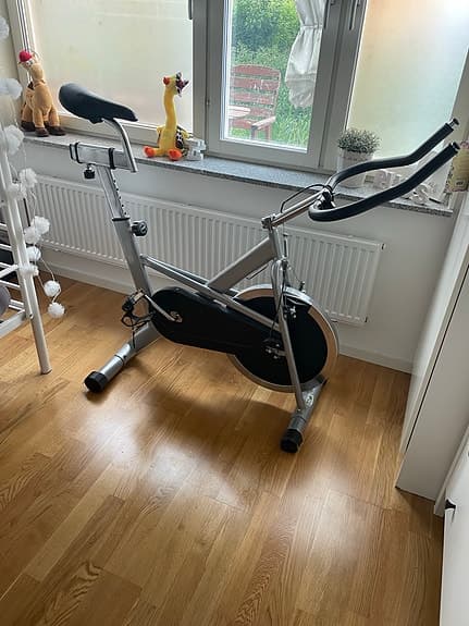 Cyclon motionscykel silver