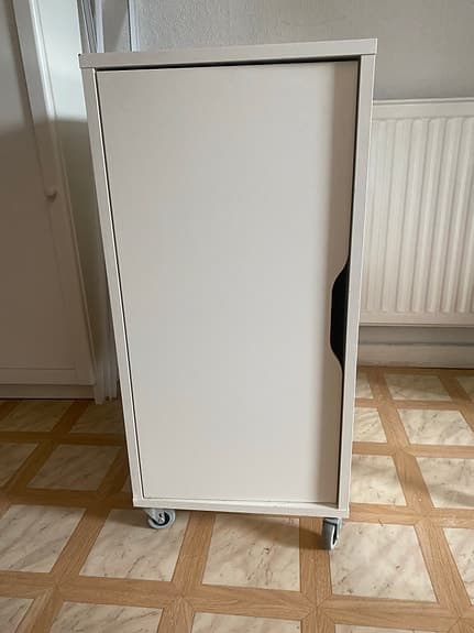 ALEX Förvaringsmöbel, vit, 36x70 cm